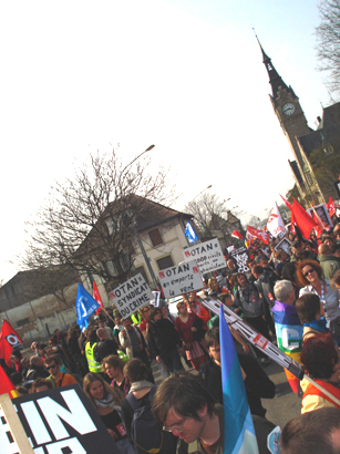 Strasbourg demo