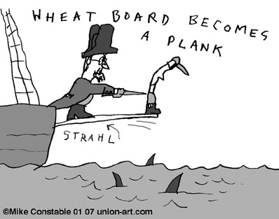 Wheat Board Becomes a Plank
