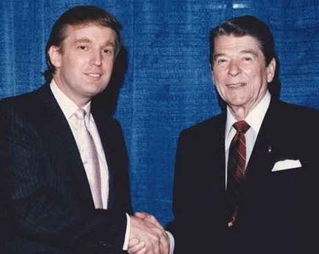Trump and Reagan