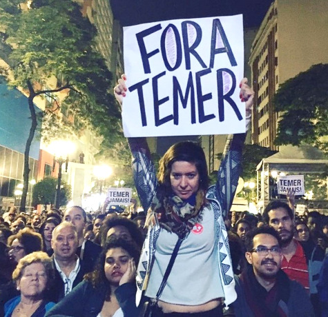 Fora Temer - Out with Temer