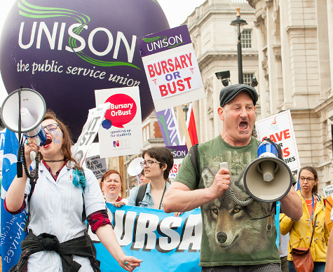 Unions protest - John Gomez/Flickr