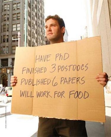 Will work for food