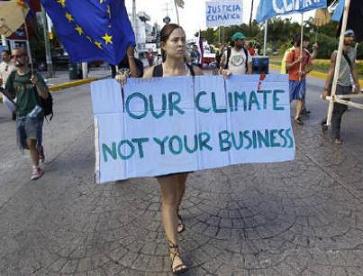 Our climate. Not your business