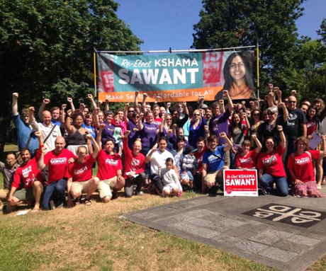 Kshama Sawant election team