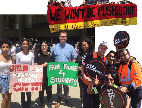 Anti-austerity activists in Toronto.