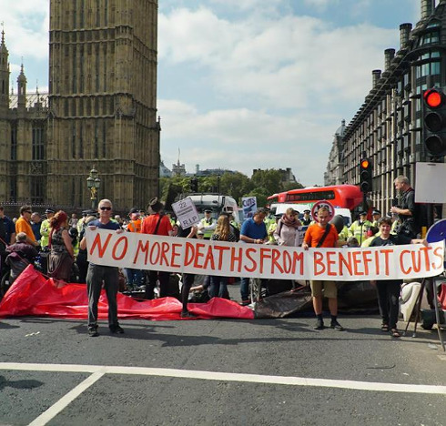 DPAC rally: No More Deaths From Benefit Cuts