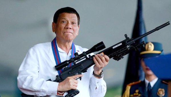 Philippine President Rodrigo Duterte